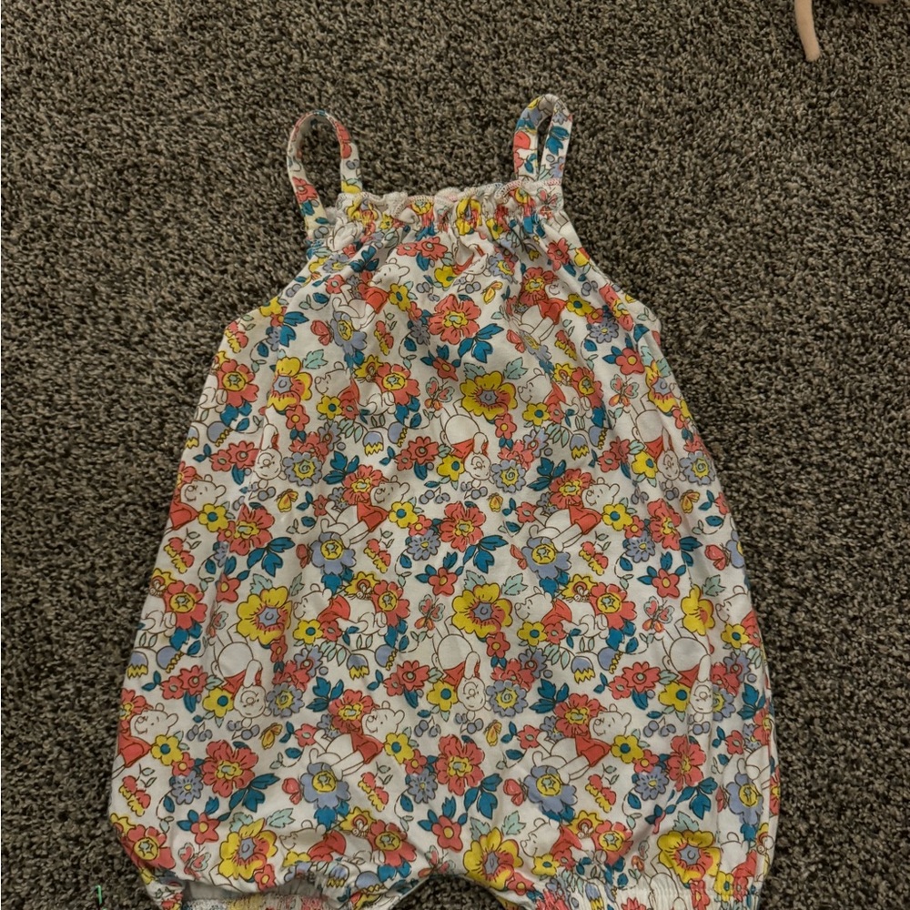 Floral Kids Romper